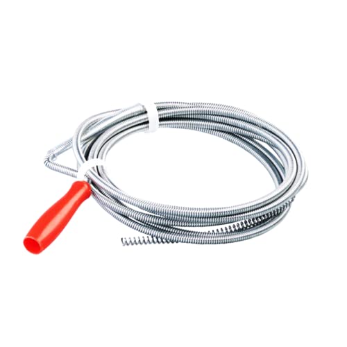 Aurstore Basa, Pulitore Per Scarichi Con Manovella, Pulitore Per Scarichi, Sonda Per Scarichi, Pulitore Per Scarichi Per Lavori Manuali (Set Da 1, 3 M
