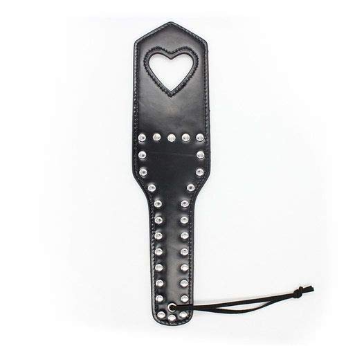 Paletta Per Lo Spanking Sculacciatore Frustino Nero Bondage Fetish Sexy Shop