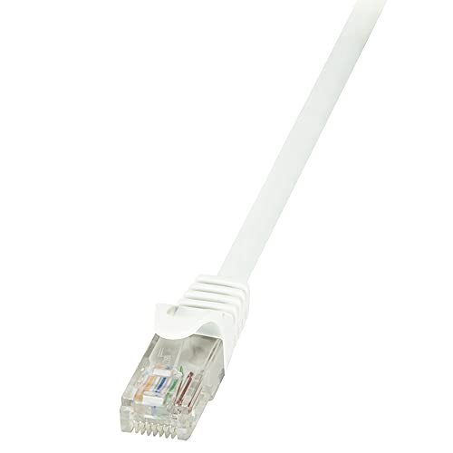 Logilink Cp2071U Econline Cat. 6 Patchkabel Rj45-Stecker Auf Rj45-Stecker Cat. 6 U/Utp 5M Weiß