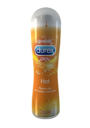 Durex Pleasure Gel Lubrificante Intimo, Hot - 50 Ml
