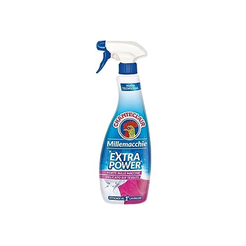 Chanteclair - Millemacchie - Extra Power, Smacchiatore Contro Le Macchie Più Frequenti, Delicato Sui Tessuti, Efficace Al Primo Lavaggio - 500 Ml