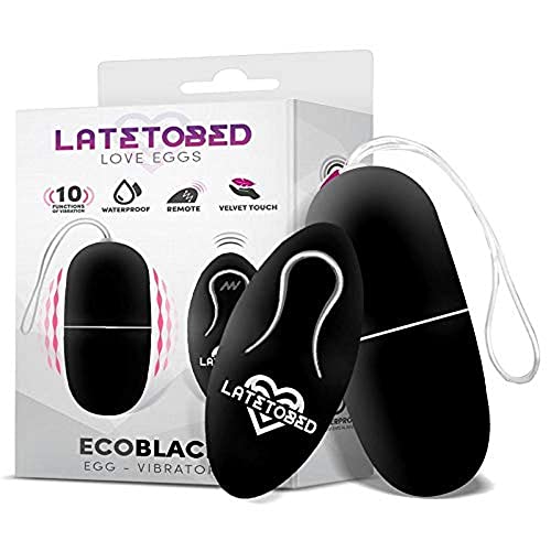 Ecoblack Vibrating Egg With Remote Control M-846 Black