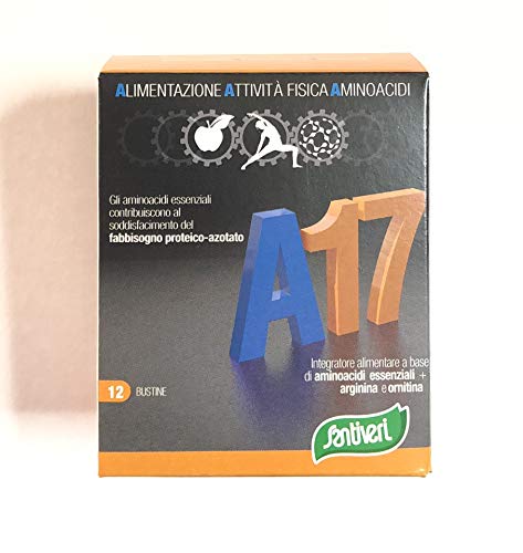 Santiveri - A17 Da 12 Bustine - Integratore Alimentare A Base Di Aminoacidi Essenziali