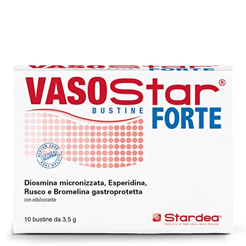 Vasostar Forte | Insufficienza Venosa | Bioflavonoidi | Diosmina| Benessere Delle Gambe | Plesso Emorroidario | Pesantezza E Gonfiore Delle Gambe | 10
