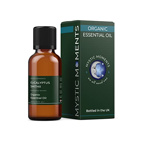Mystic Moments | Olio Essenziale Biologico Di Eucalipto Smithii (Gomma Di Gulla) - 30Ml - 100% Puro