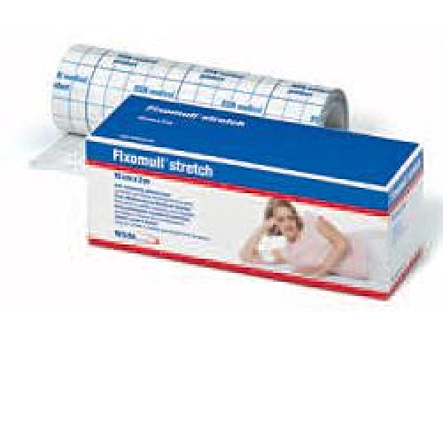 Bsn Medical 30108 Fixomull Stretch, Garza Autoadesiva, 1000 X 20 Cm