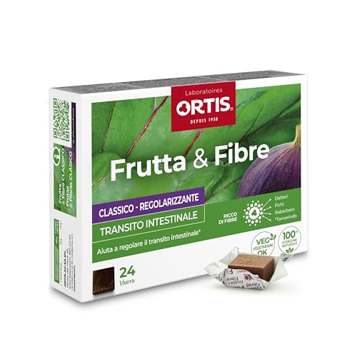 Ortis Fruta Y Fibra Clasico 24 Cubos, 24 Unità