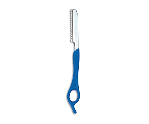 Kiepe Professional Rasoio Sfilzino Ergonomico Inox + 10 Lame Di Ricambio Per Capelli Professionale Kiepe Slim