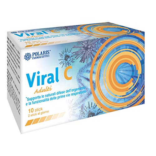 Polaris Farmaceutici Integratore Alimentare Viral C Adulti, 10 Pezzi