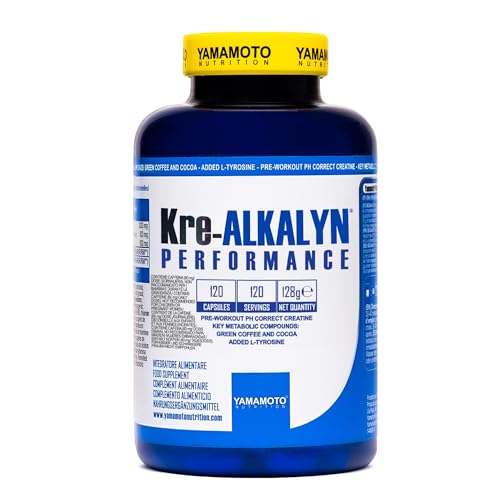 Kre-Alkalyn® Performance Integratore A Base Di Kre-Alkalyn Ed Estratti D'Erbe 120 Capsule