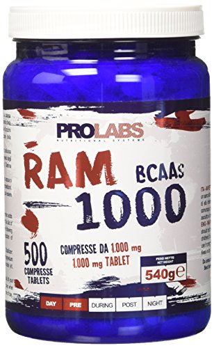 Prolabs Ram 1000 Bcaa - Barattolo Da 500 Cpr
