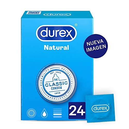 Profilacticos Durex Natural Plus 24 U