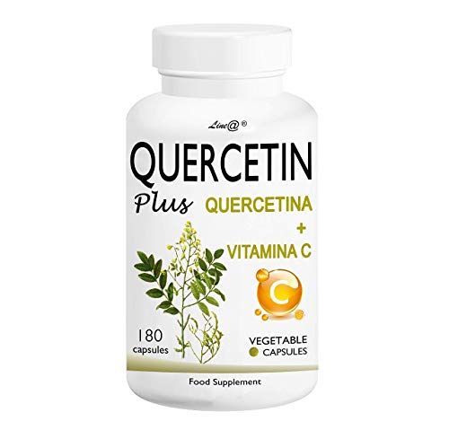 Quercetin Plus Line@ + Vitamina C - Un Nuovo Alleato Per La Lotta Ai Malesseri Di Stagione! 200 Mg Di Quercetina + 100 Mg Di Vitamina C Per Capsula! (