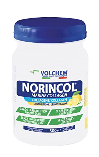 Volchem Norincol Marine Collagen, Integratore Alimentare Di Puro Collagene Di Pesce Di Grado Farmaceutico, Senza Grassi, Conservanti E Zuccheri, Barat