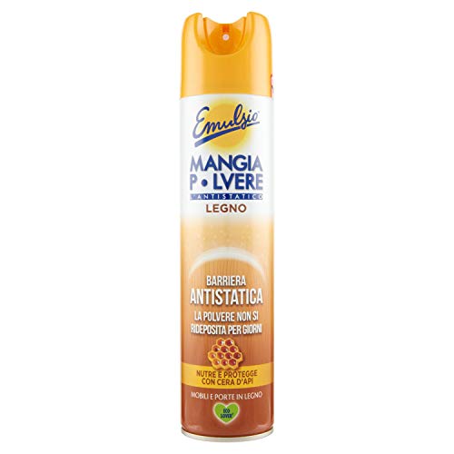 Emulsio Lucida E Protegge Il Legno, Con Cera D'Api E L'Antistatico - 300 Ml