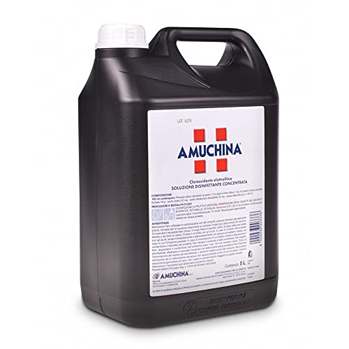 Amuchina Soluzione Disinfettante Concentrata, Nero, 5 L
