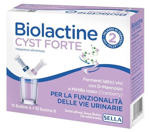 Biolactine Cyst Forte 10 Bustine A + 10 Bustine B