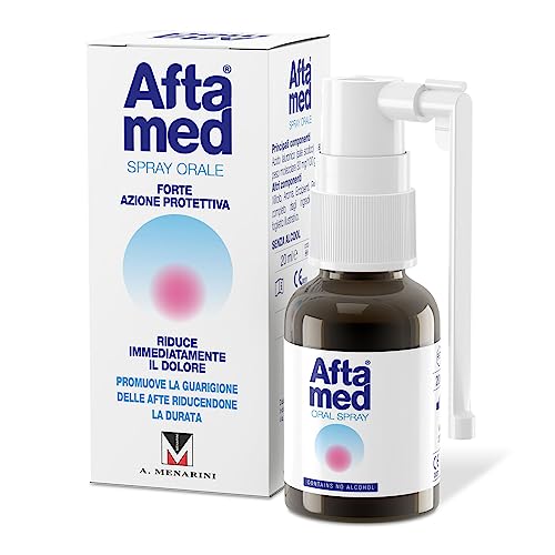 Aftamed Spray Indicato Per Afte, Stomatiti Aftose, Lesioni Del Cavo Orale - Flacone Da 20Ml