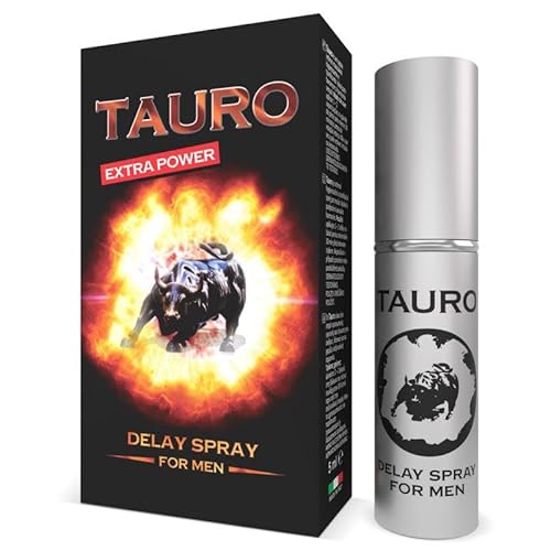 Intimateline | Tauro Extra Power - Spray Ritardante Intimo Per Uomo, Contrasta L'Eiaculazione Precoce E Prolunga La Durata Del Rapporto, Non Anestetiz