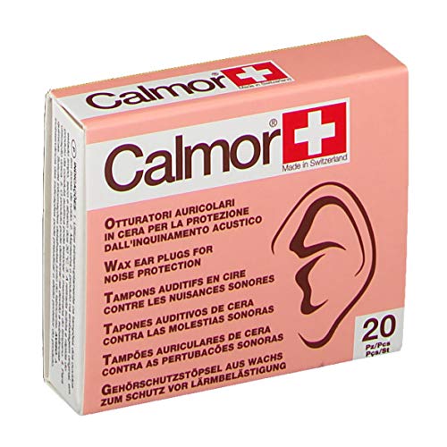Calmor Tappi Auricolari In Cera Protezione Acustico - Offerta 40 Pezzi (40)