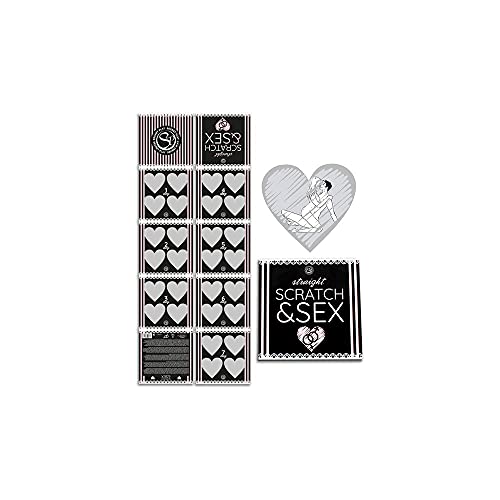 Secret Play Scratch & Sex, Hetero, Es/En/Fr/Pt/De, Taglia St - 100 Gr