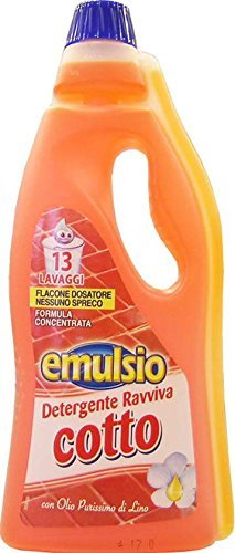 12 X Emulsio Lavapavimenti Per Cotto 750 Ml