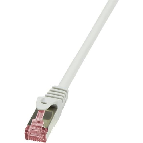Logilink Cq2042S Prime Line Cat 6 Patchkabel Rj45-Stecker Auf Rj45-Stecker Cat 6 S/Ftp 1.50M Grau
