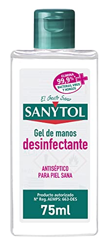 Gel Igienizzante Mani 75Ml Sanytol - Antibatterico, Testato, Non Irritante A Prova Di Tutti I Batteri E Virus