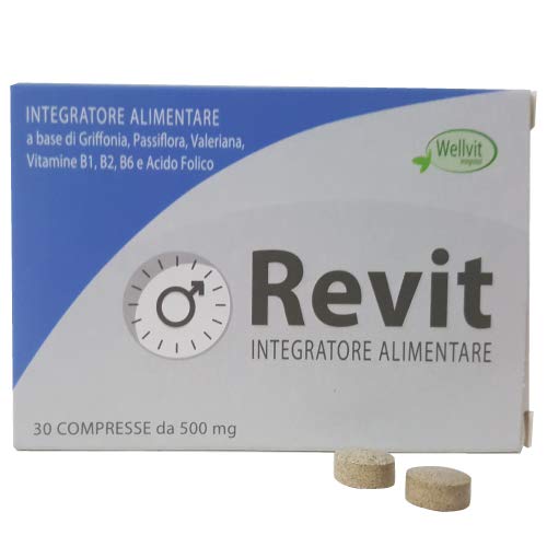 Revit Integratore Utile Contro L' Ansia Stimola La Produzione Di Serotonina, L' Ormone Del Benessere Completamente Naturale Prodotto In Italia