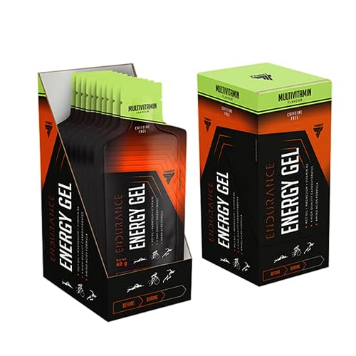 Trec Nutriotn Energy Gel 10 Gel Da 40 Gr Gusto Multivitamin Gel Energizzanti Senza Caffeina