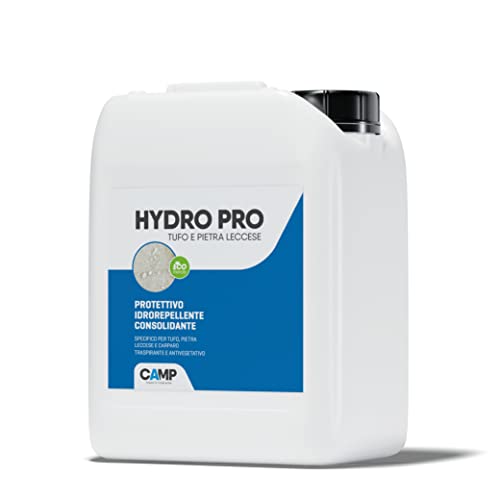 Camp Hydro Pro Eco Tufo E Pietra Leccese, Idrorepellente, Protettivo E Consolidante, A Base Acqua, Per Pietre Naturali Porose