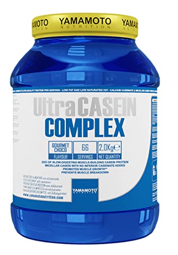 Yamamoto Ultra Casein Complex 2000 G, Proteina Caseina Micellare, Gusti A Scelta (Cacao)