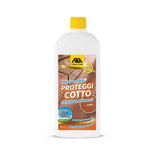 Fila Surface Care Solutions, Proteggi Cotto, Cera Pavimenti Per Superfici In Cotto, Protegge I Tuoi Pavimenti In Cotto E Dona Una Piacevole Finitura, 
