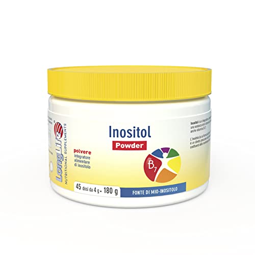 Longlife® Inositol Powder | Fonte Di Mio Inositolo In Polvere | 4000 Mg Di Inositolo Da Mais | Dosaggio Ottimale | Benessere Femminile E Metabolismo D