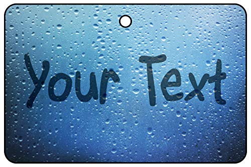 Deodorante Per Auto Personalizzato Foggy Window Writing