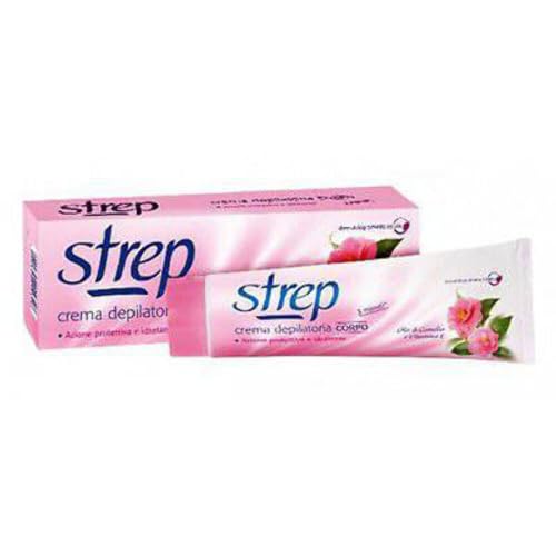 Strep - Crema Depilatoria Corpo, Azione Protettiva E Idratante - 150 Ml