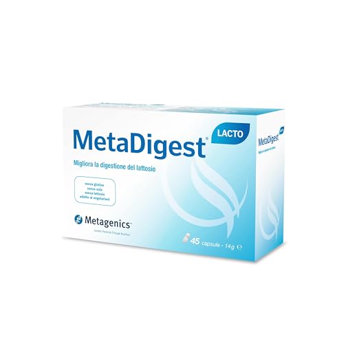 Metadigest Lacto - Migliora La Digestione Del Lattosio - 45 Capsule