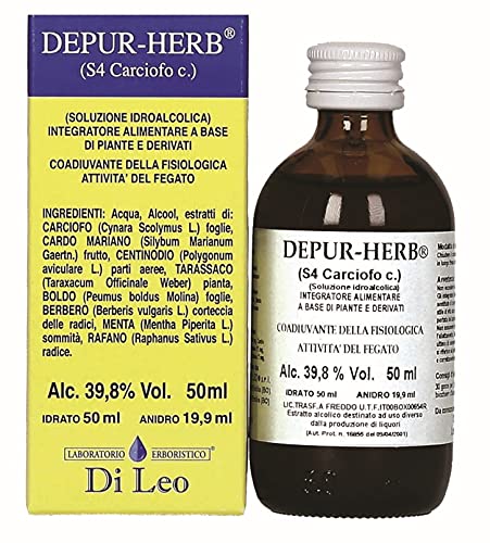 Laboratorio Erboristico Di Leo 27044 Depur-Herb, Carciofo Composto S4