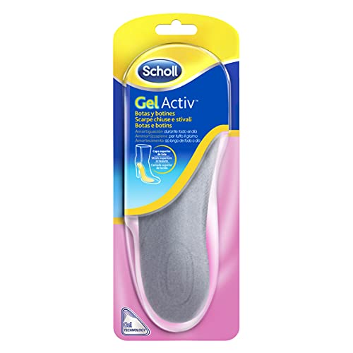 Scholl Gel Activ Solette Donna Per Stivali E Scarpe Chiuse, 1 Paio