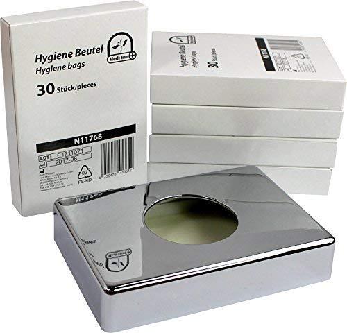 Igienici Vari Colori + 5 X 30 Sacchetti Igienici Starterset Di Medi-Inn - Cromo+5X30Hygienebeutel