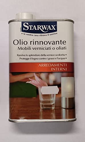 Starwax - Olio Rinnovante Per Mobili Verniciati Ed Oliati 500Ml