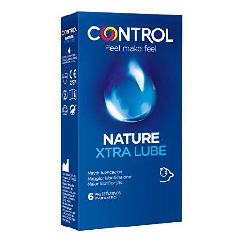 Control Nature - Xtra Lube Profilattico, 6 Pezzi
