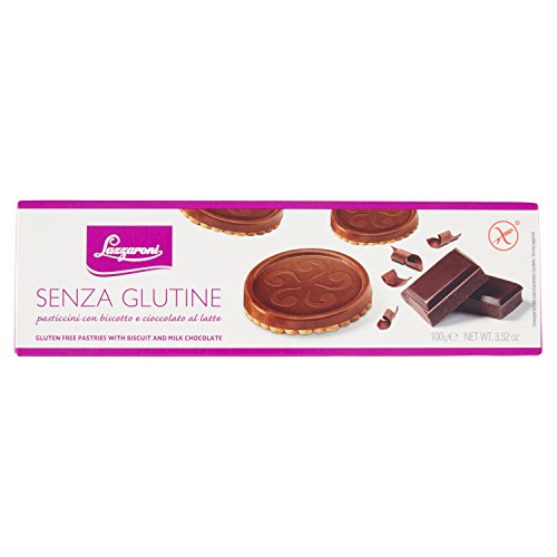 Lazzaroni Pasticcini Con Biscotto E Cioccolato Al Latte Senza Glutine