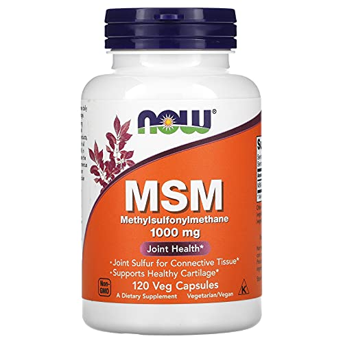 Now Foods Msm 1000Mg, 120 Vcaps