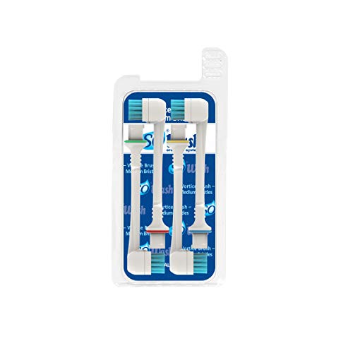 Sowash - Blister Testina Vortice Brush Setole Dure (4Pz)