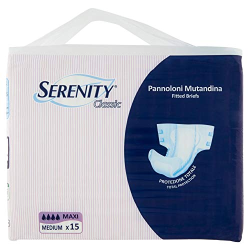 Serenity Classic Maxi Pannolino Per Incontinenza, Medium,1 Pezzo
