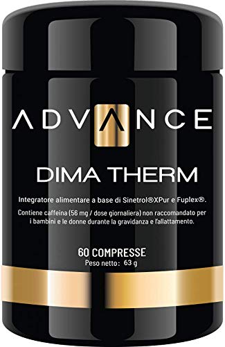 Dima Therm 60 Compresse - Mix Di Estratti Vegetaliche Favoriscono Attività Stimolanti Del Metabolismo E Migliore Gestione Del Proprio Peso