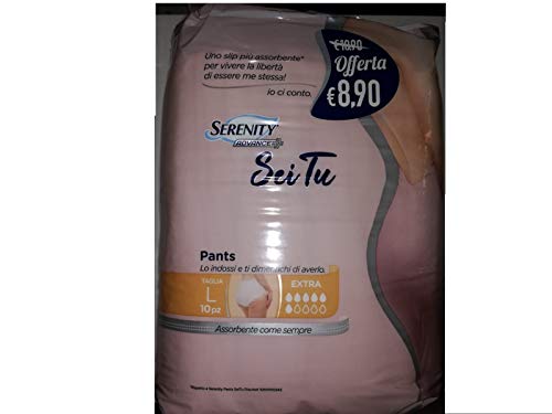 Serenity Advance Sei Tu Pants Extra Taglia Large 8 Confezioni Da 10 Pezzi