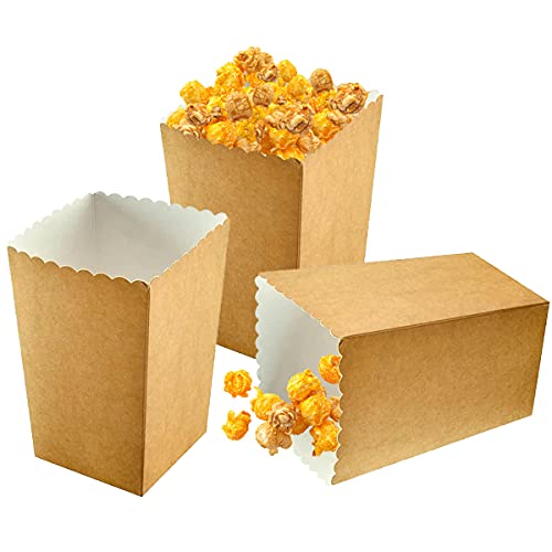 Sacchetti Pop Corn, 30 Pezzi Contenitore Pop Corn, Scatole Pop Corn, Sacchetti Pop Corn Compleanno, Scatole Per Popcorn, Ciotola Pop Corn Per Complean