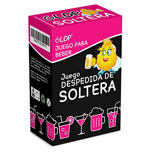 Glop Despedida De Soltera - Juegos Para Despedida De Soltera - Juego Para Beber - Ideas Originales Para La Fiesta De La Novia - Bromas Divertidas